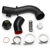 Car Modified 50mm Turbo Intake Pipe Kit for BMW N54 E88 E90, JQG1006-BK